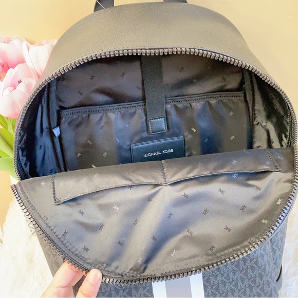 Michael Kors Cooper Graphic Logo Backpack - Picture 7 of 8
